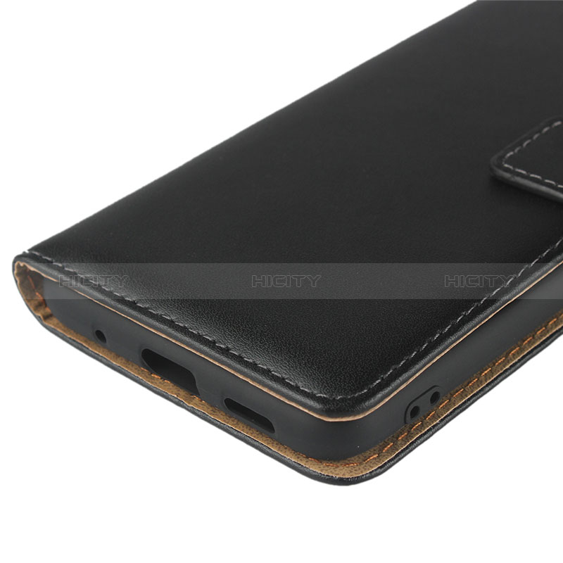 Handytasche Stand Schutzhülle Leder für Samsung Galaxy M40 Schwarz