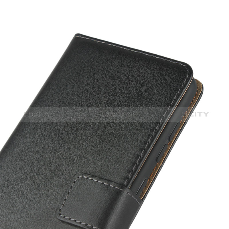 Handytasche Stand Schutzhülle Leder für Samsung Galaxy M40 Schwarz