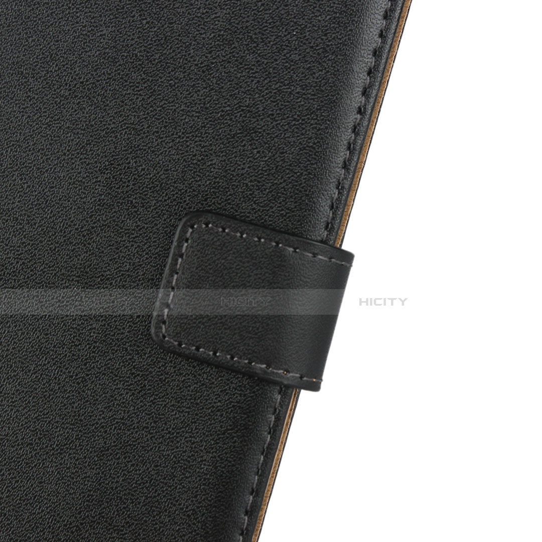 Handytasche Stand Schutzhülle Leder für Samsung Galaxy Note 10 Schwarz