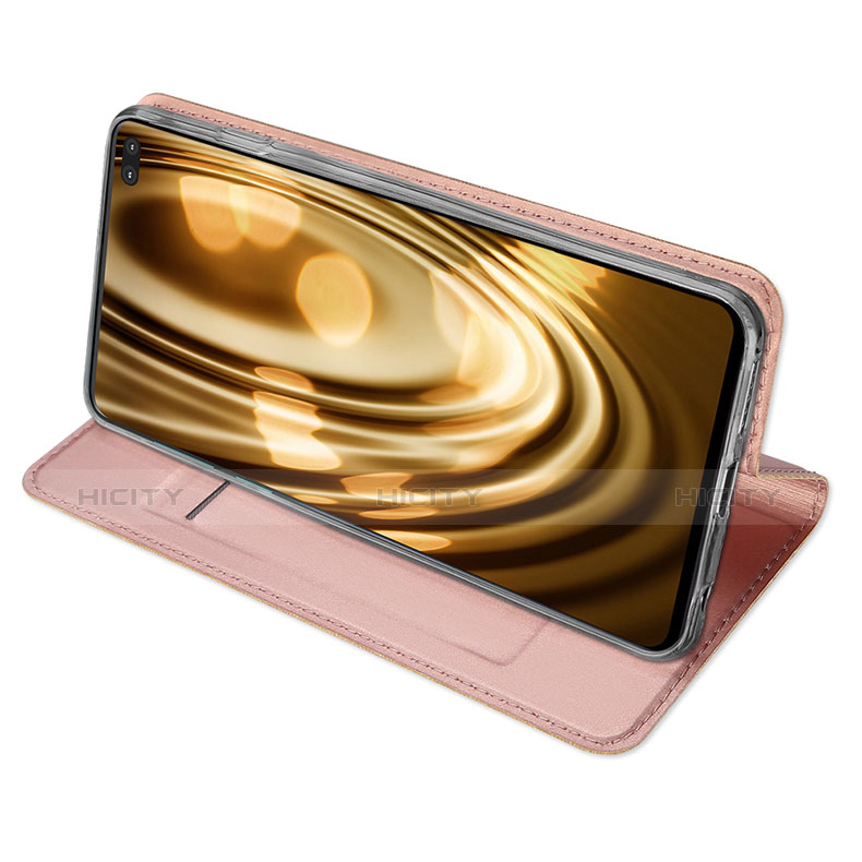 Handytasche Stand Schutzhülle Leder für Samsung Galaxy S10 Plus groß