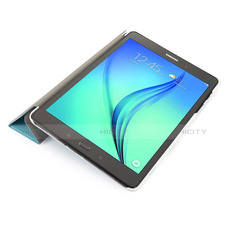 Handytasche Stand Schutzhülle Leder für Samsung Galaxy Tab S2 8.0 SM-T710 SM-T715 Hellblau