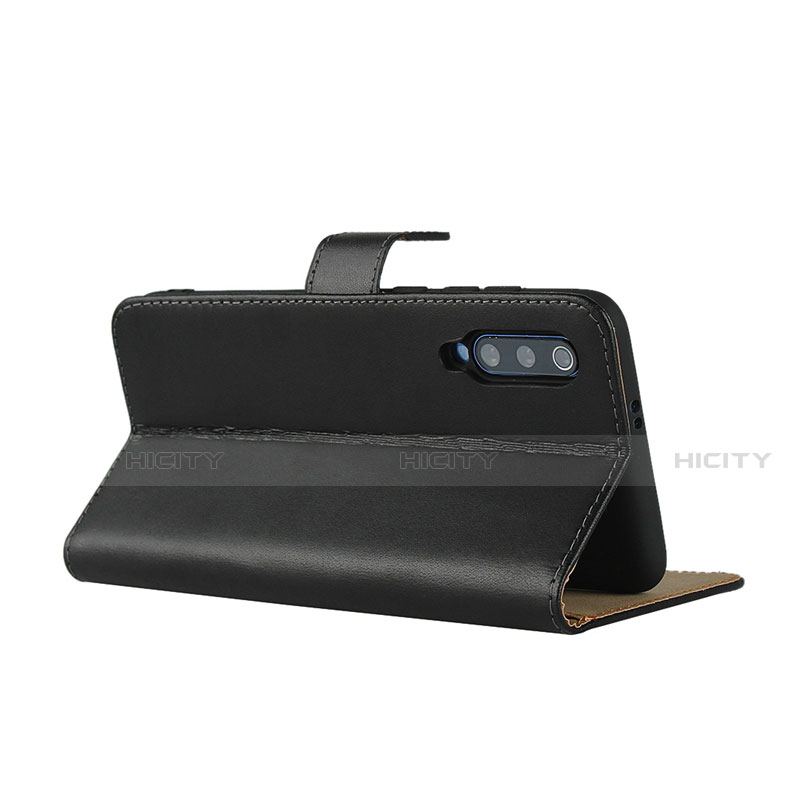 Handytasche Stand Schutzhülle Leder für Xiaomi Mi 9 Lite Schwarz