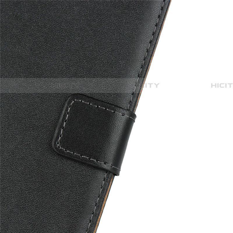 Handytasche Stand Schutzhülle Leder für Xiaomi Redmi 8 Schwarz groß