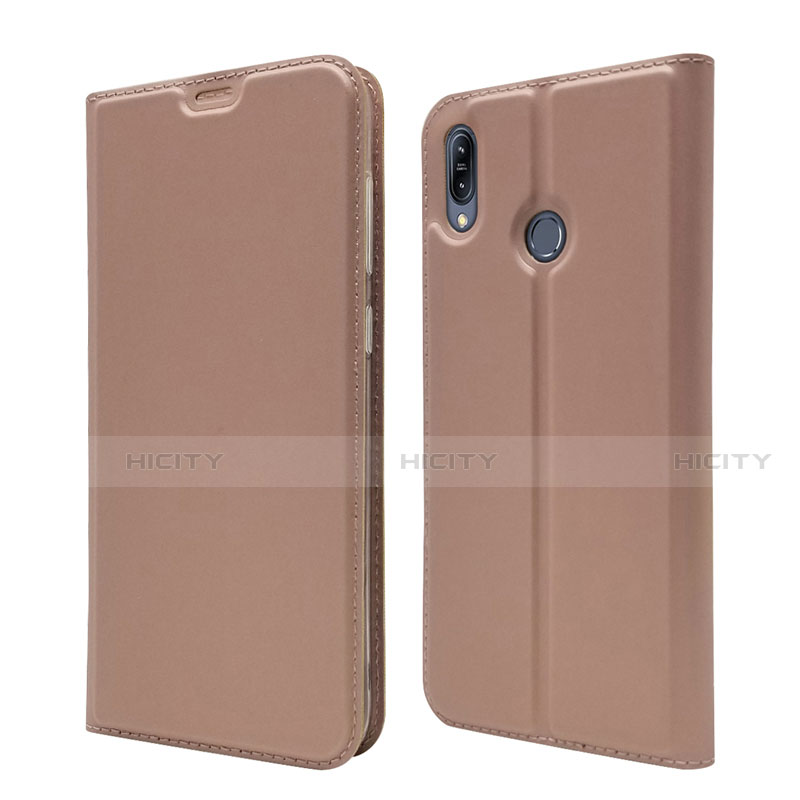 Handytasche Stand Schutzhülle Leder Hülle für Asus Zenfone Max M2 ZB633KL Rosegold Plus