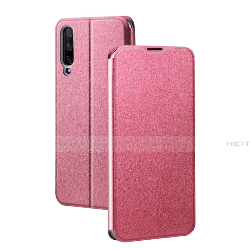 Handytasche Stand Schutzhülle Leder Hülle für Huawei Honor 9X Pro Rosa