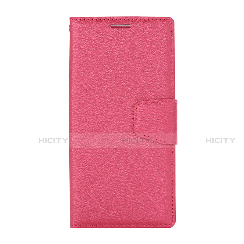 Handytasche Stand Schutzhülle Leder Hülle für Huawei P20 Lite Rosa Plus