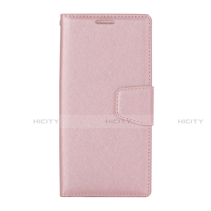 Handytasche Stand Schutzhülle Leder Hülle für Huawei P20 Lite Rosegold Plus