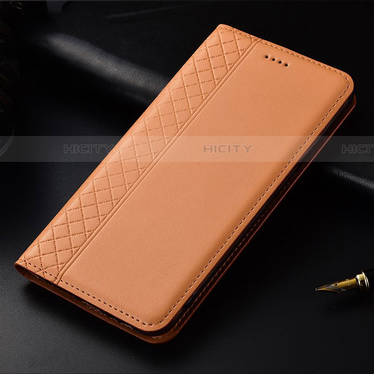 Handytasche Stand Schutzhülle Leder Hülle für OnePlus 7T Orange