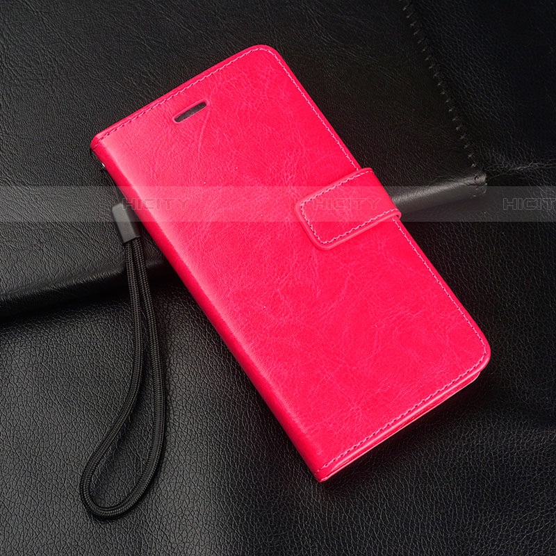 Handytasche Stand Schutzhülle Leder Hülle für Oppo Reno Ace Pink