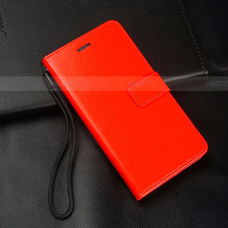 Handytasche Stand Schutzhülle Leder Hülle für Oppo Reno Ace Rot