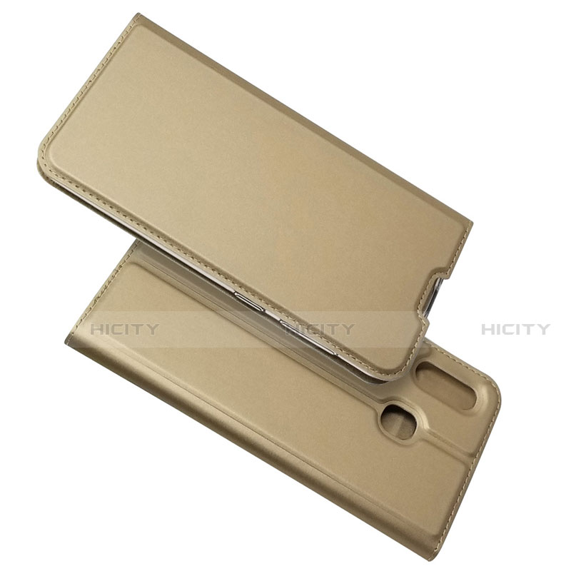 Handytasche Stand Schutzhülle Leder Hülle für Samsung Galaxy A30 Gold Plus