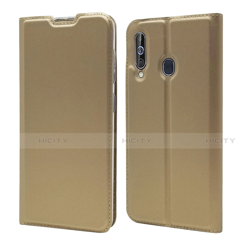 Handytasche Stand Schutzhülle Leder Hülle für Samsung Galaxy A60 Gold