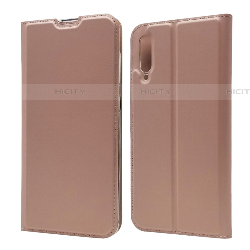 Handytasche Stand Schutzhülle Leder Hülle für Samsung Galaxy A70S Rosegold