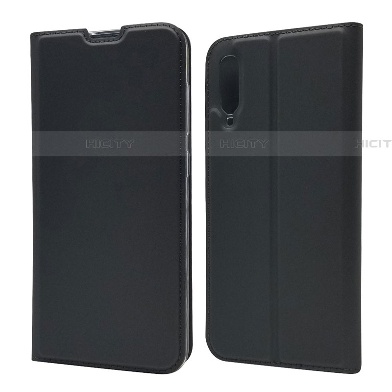 Handytasche Stand Schutzhülle Leder Hülle für Samsung Galaxy A70S Schwarz