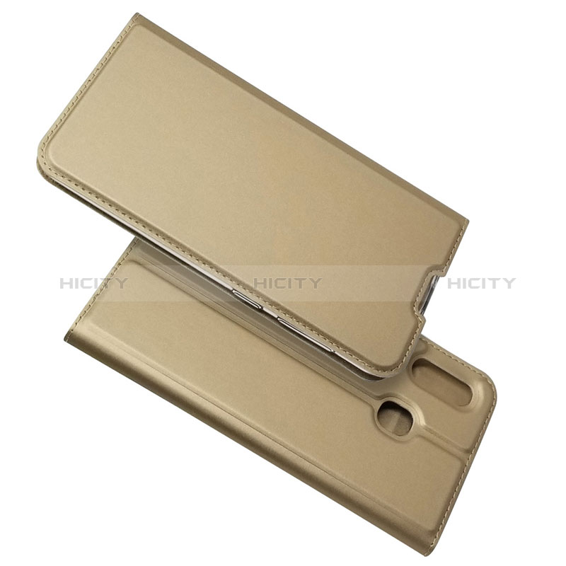 Handytasche Stand Schutzhülle Leder Hülle für Samsung Galaxy M10S Gold Plus