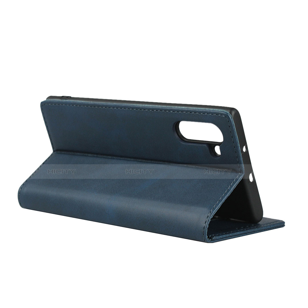 Handytasche Stand Schutzhülle Leder Hülle für Samsung Galaxy Note 10 5G groß