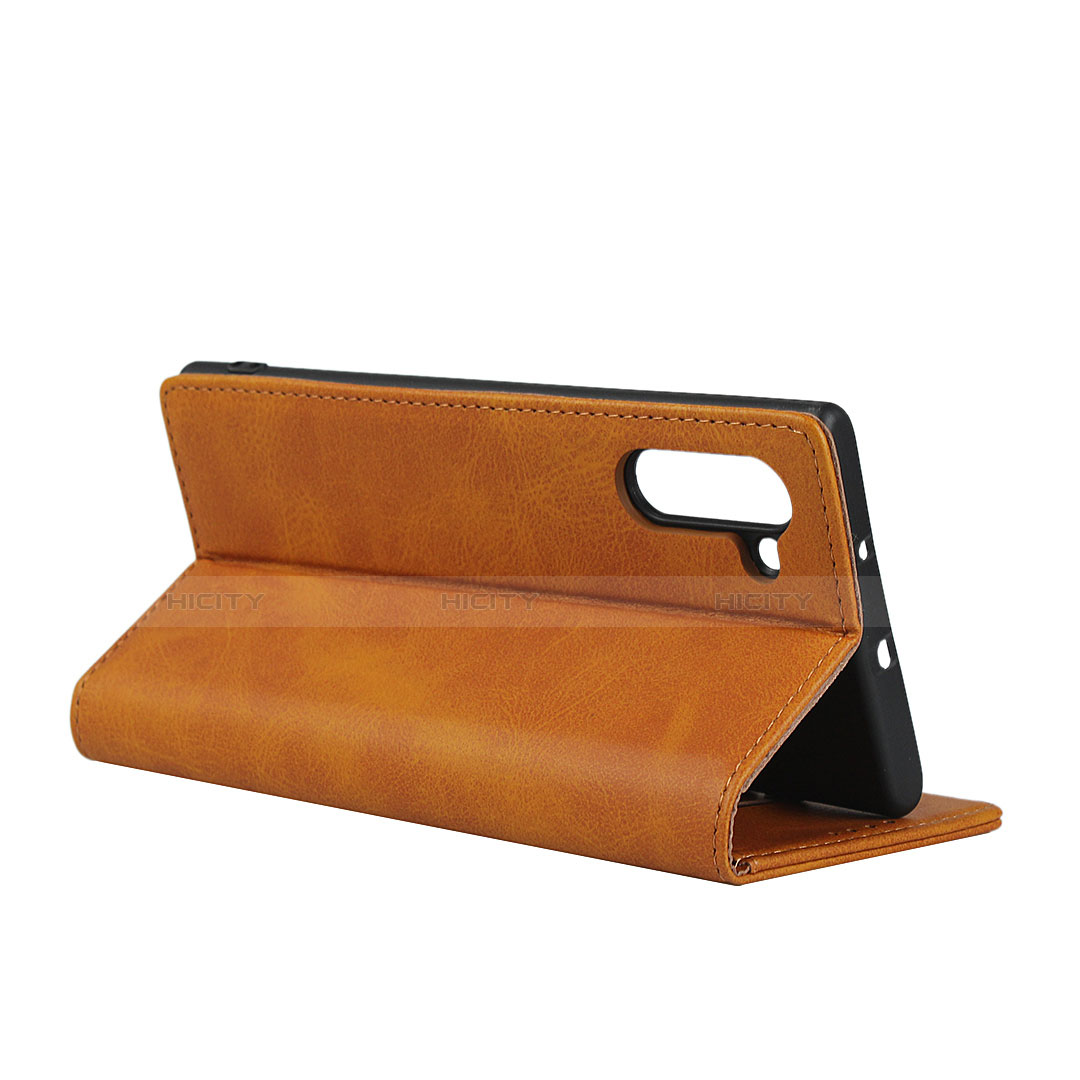 Handytasche Stand Schutzhülle Leder Hülle für Samsung Galaxy Note 10 5G groß