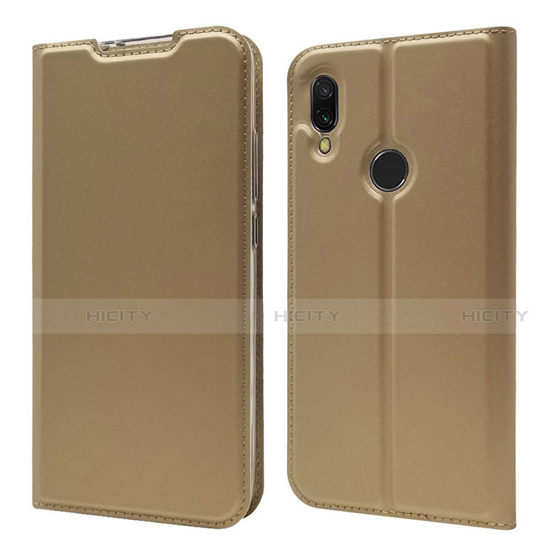 Handytasche Stand Schutzhülle Leder Hülle für Xiaomi Redmi 7 Gold