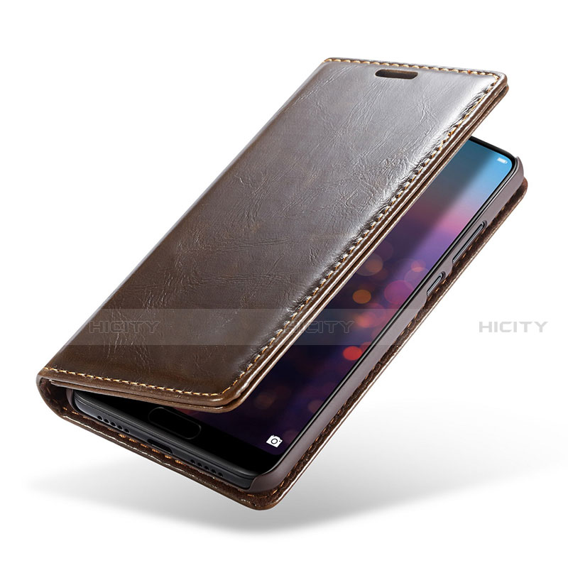 Handytasche Stand Schutzhülle Leder Hülle G01 für Huawei P20