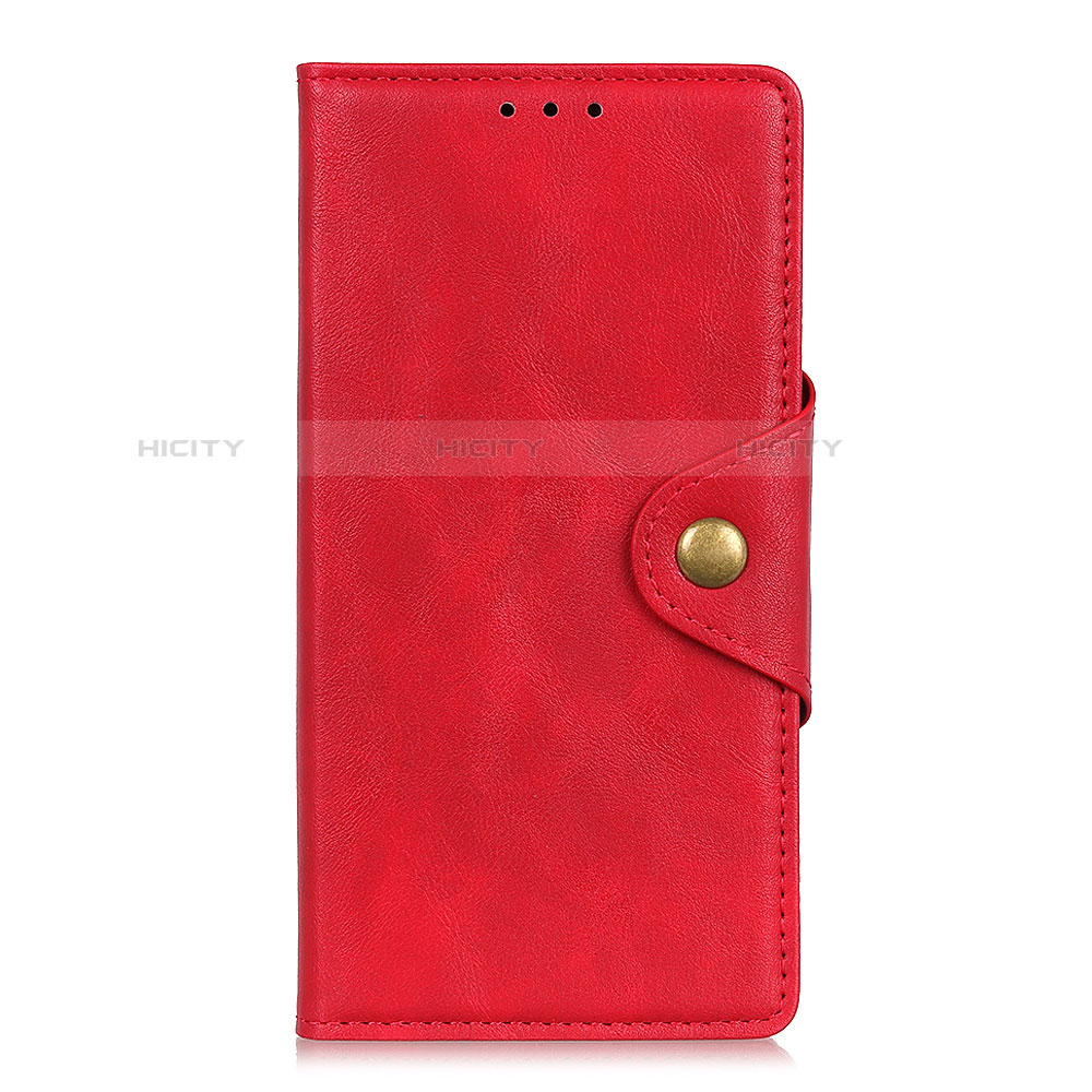 Handytasche Stand Schutzhülle Leder Hülle L01 für Alcatel 3L Rot