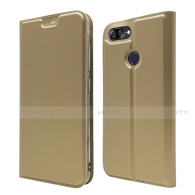 Handytasche Stand Schutzhülle Leder Hülle L01 für Asus Zenfone Max Plus M1 ZB570TL Gold Plus