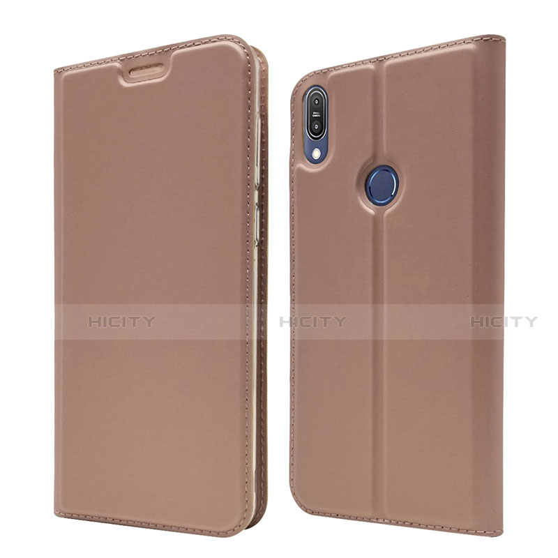 Handytasche Stand Schutzhülle Leder Hülle L01 für Asus Zenfone Max Pro M1 ZB601KL Rosegold