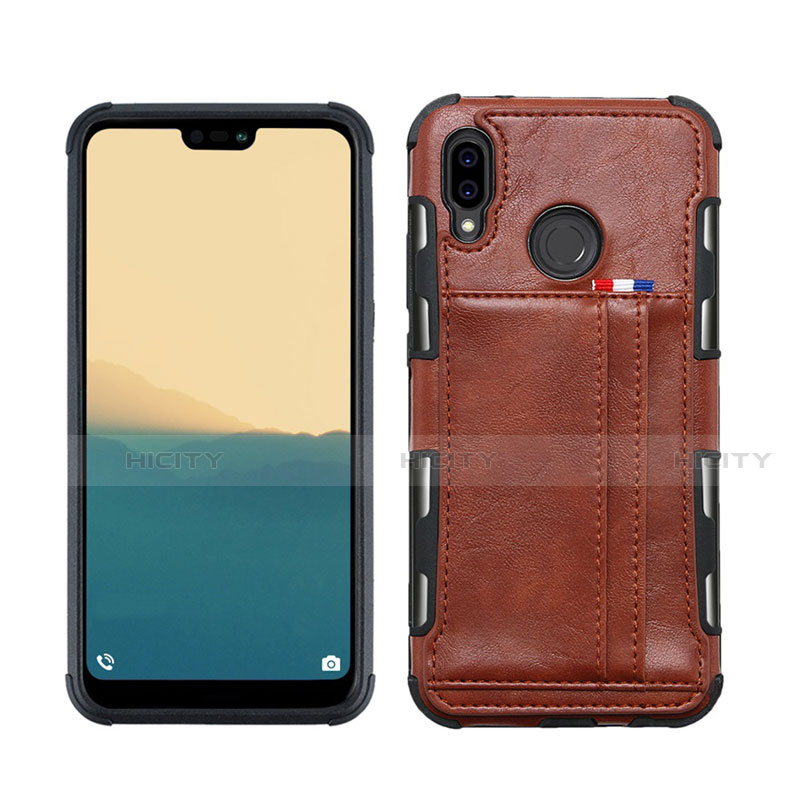 Handytasche Stand Schutzhülle Leder Hülle L01 für Huawei Nova 3e