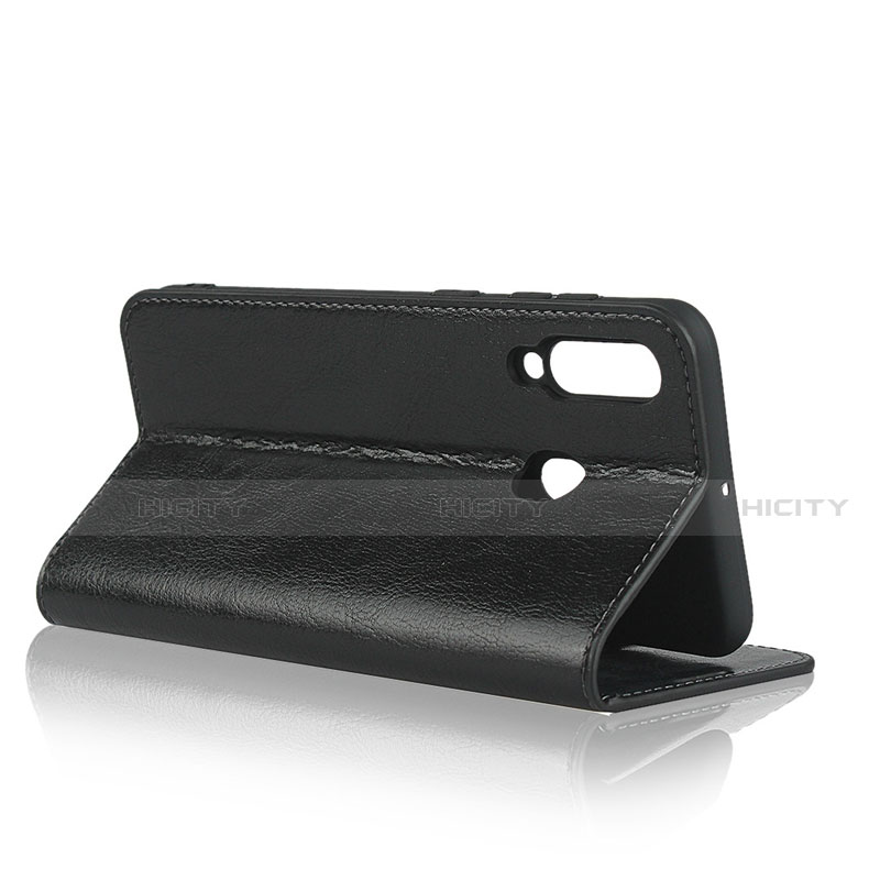 Handytasche Stand Schutzhülle Leder Hülle L01 für Samsung Galaxy A60