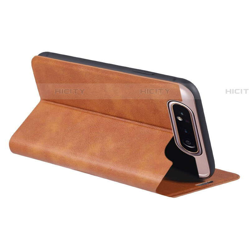 Handytasche Stand Schutzhülle Leder Hülle L01 für Samsung Galaxy A90 4G