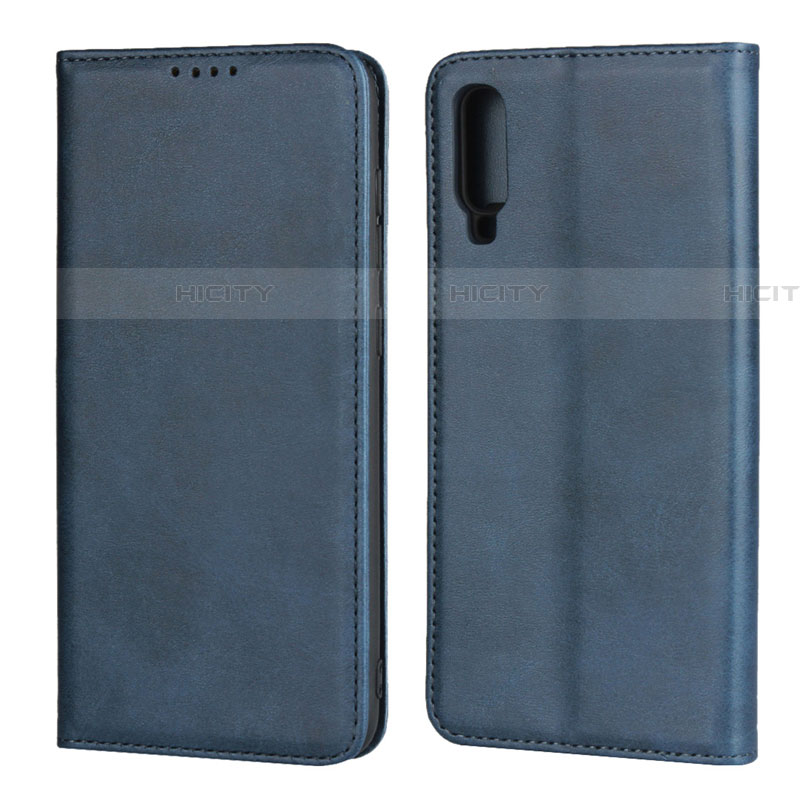 Handytasche Stand Schutzhülle Leder Hülle L01 für Samsung Galaxy A90 5G Blau Plus