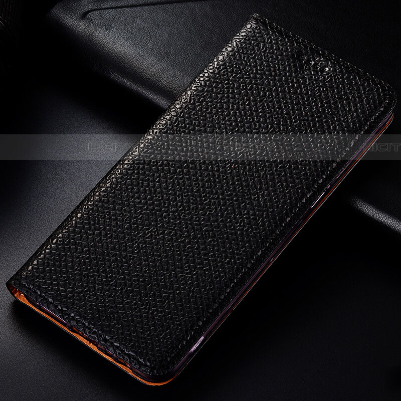 Handytasche Stand Schutzhülle Leder Hülle L01 für Samsung Galaxy Note 10 Lite Schwarz