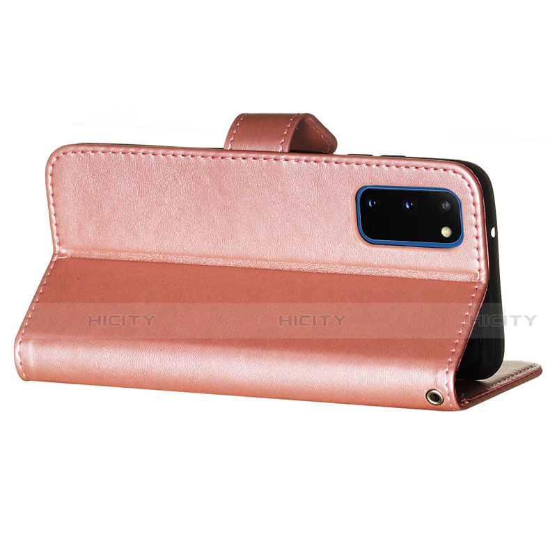 Handytasche Stand Schutzhülle Leder Hülle L01 für Samsung Galaxy S20 5G