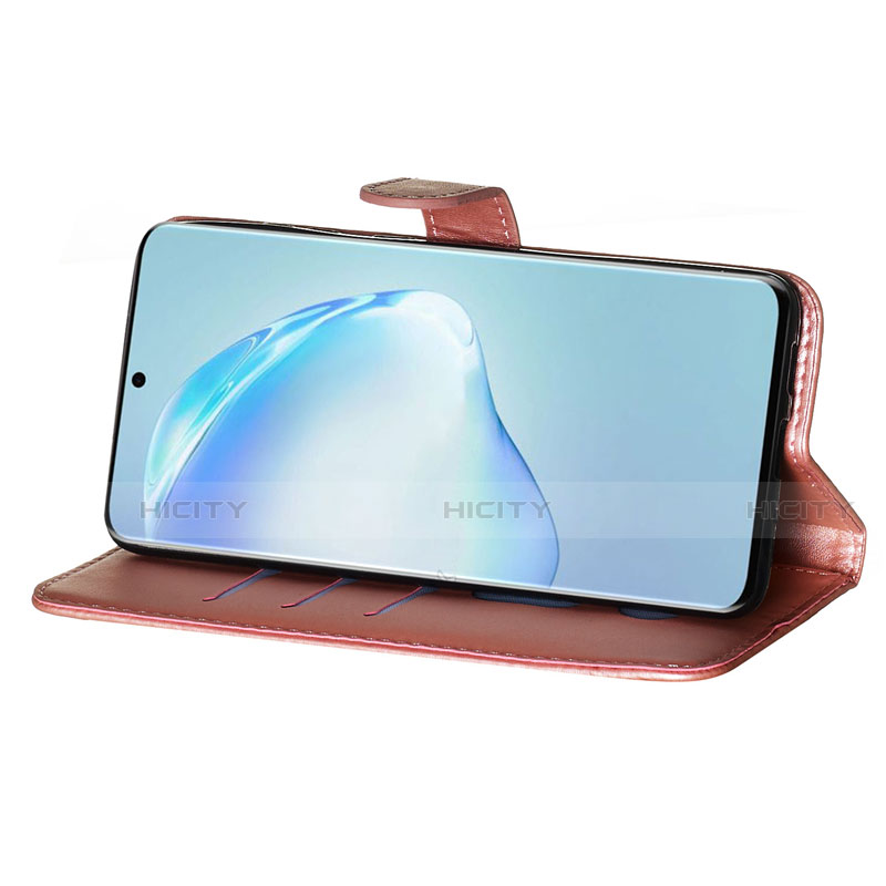 Handytasche Stand Schutzhülle Leder Hülle L01 für Samsung Galaxy S20 Plus groß