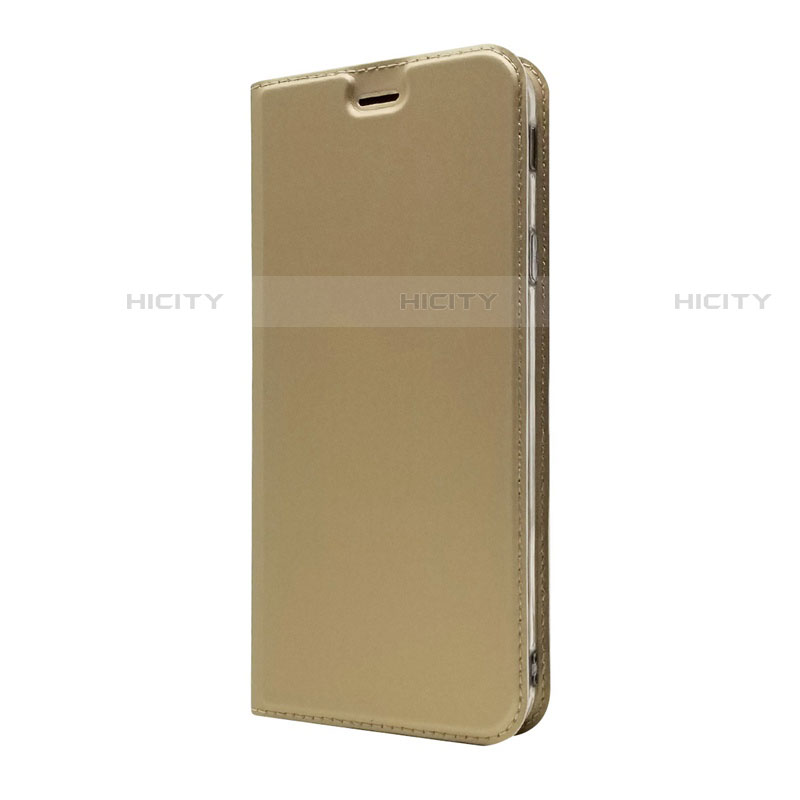 Handytasche Stand Schutzhülle Leder Hülle L01 für Sony Xperia XA3 Ultra Gold