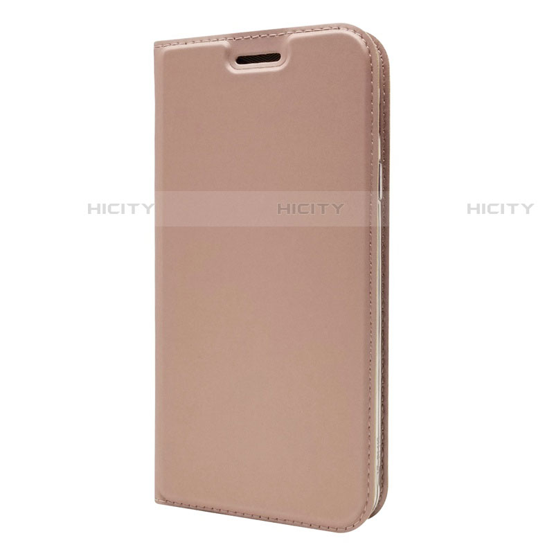 Handytasche Stand Schutzhülle Leder Hülle L01 für Sony Xperia XA3 Ultra Rosegold