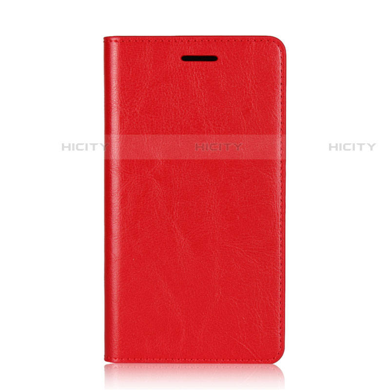 Handytasche Stand Schutzhülle Leder Hülle L01 für Sony Xperia XZ2 Premium Rot