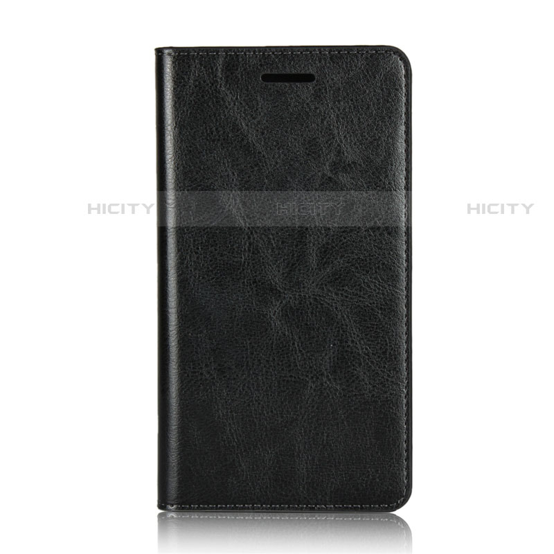 Handytasche Stand Schutzhülle Leder Hülle L01 für Sony Xperia XZ2 Premium Schwarz