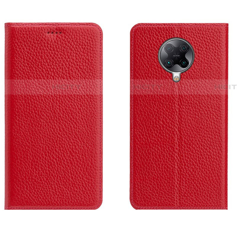 Handytasche Stand Schutzhülle Leder Hülle L01 für Xiaomi Poco F2 Pro Rot