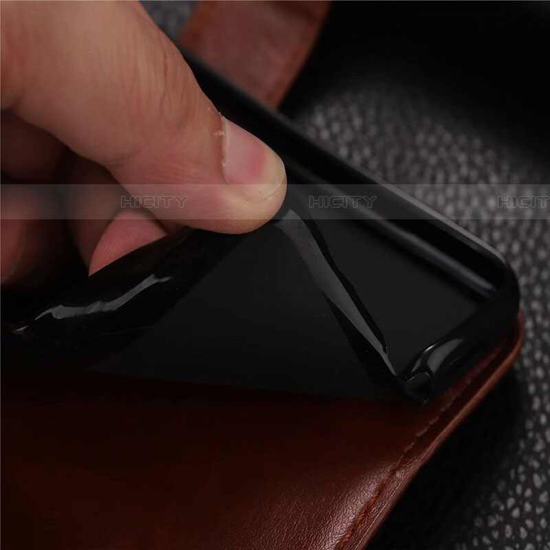 Handytasche Stand Schutzhülle Leder Hülle L01 für Xiaomi Redmi 8 groß