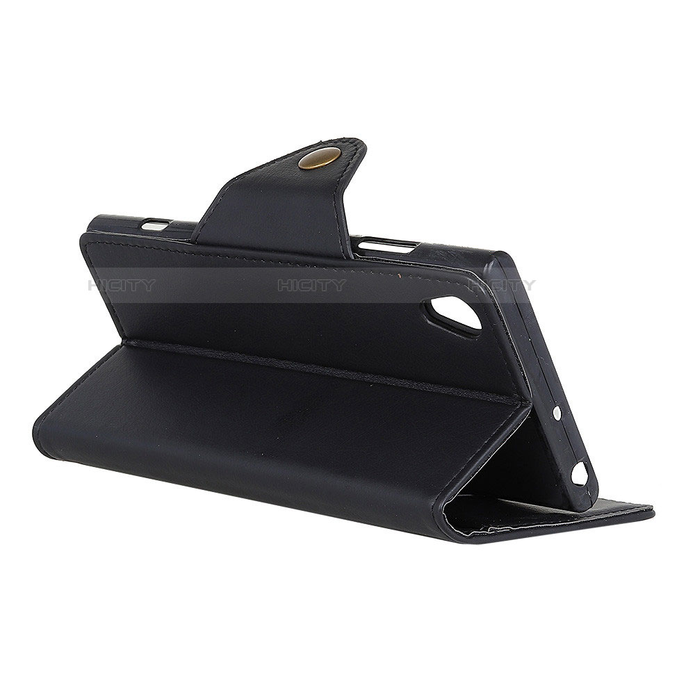 Handytasche Stand Schutzhülle Leder Hülle L02 für Asus ZenFone Live L1 ZA551KL