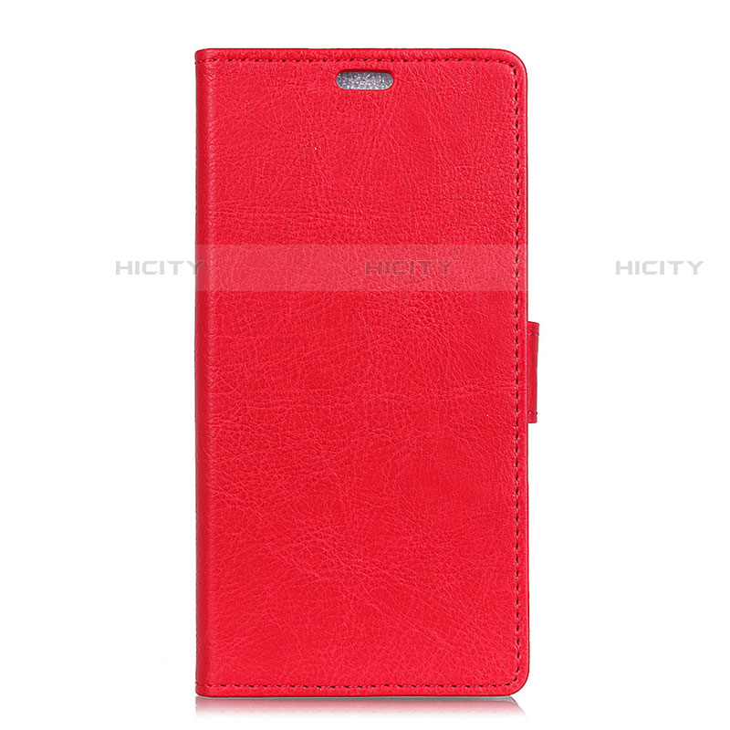 Handytasche Stand Schutzhülle Leder Hülle L02 für Asus ZenFone V Live Rot