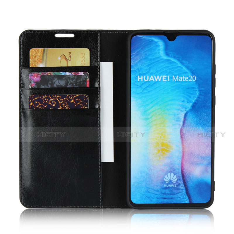 Handytasche Stand Schutzhülle Leder Hülle L02 für Huawei Mate 20