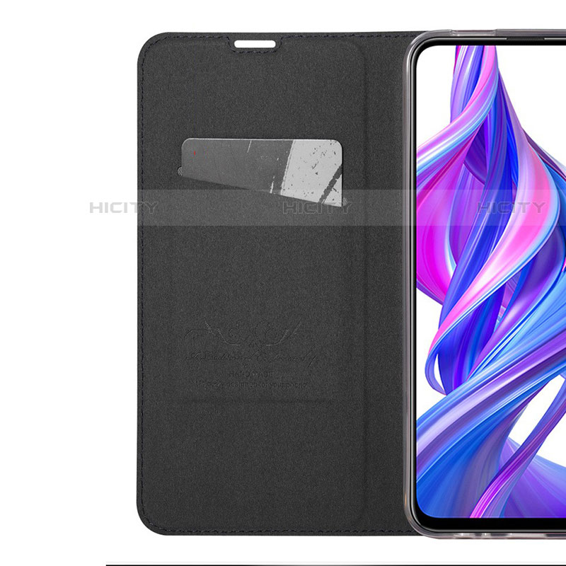 Handytasche Stand Schutzhülle Leder Hülle L02 für Huawei Y9s groß