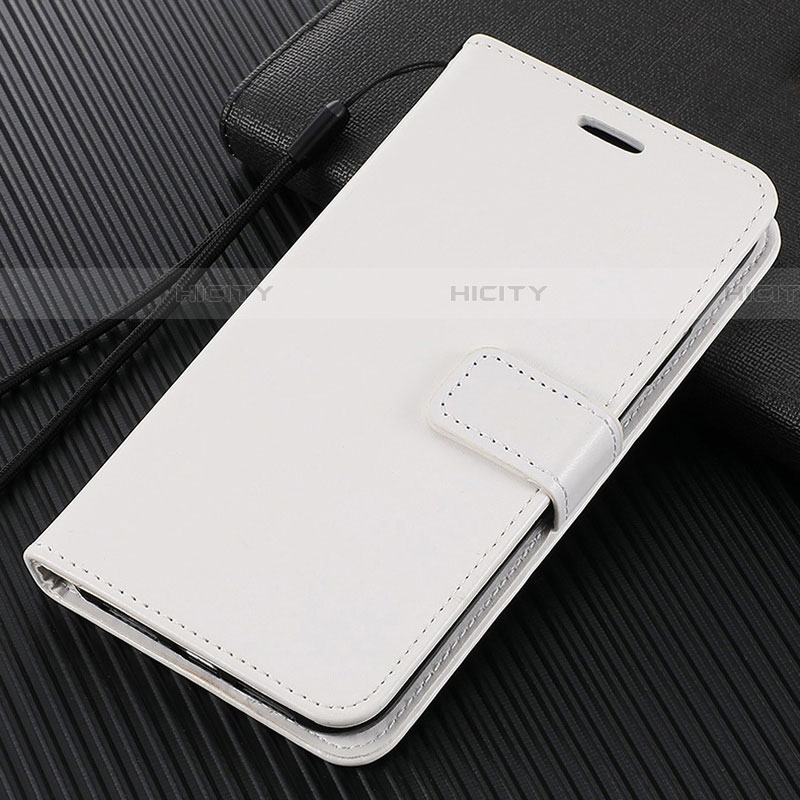 Handytasche Stand Schutzhülle Leder Hülle L02 für Oppo Reno3 Pro Weiß Plus