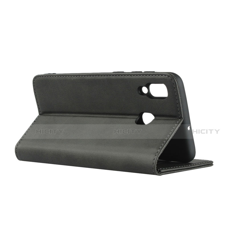 Handytasche Stand Schutzhülle Leder Hülle L02 für Samsung Galaxy A30 groß