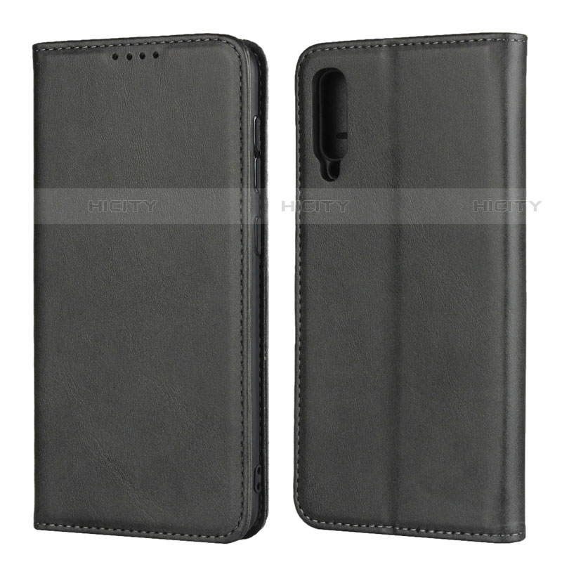 Handytasche Stand Schutzhülle Leder Hülle L02 für Samsung Galaxy A30S Schwarz