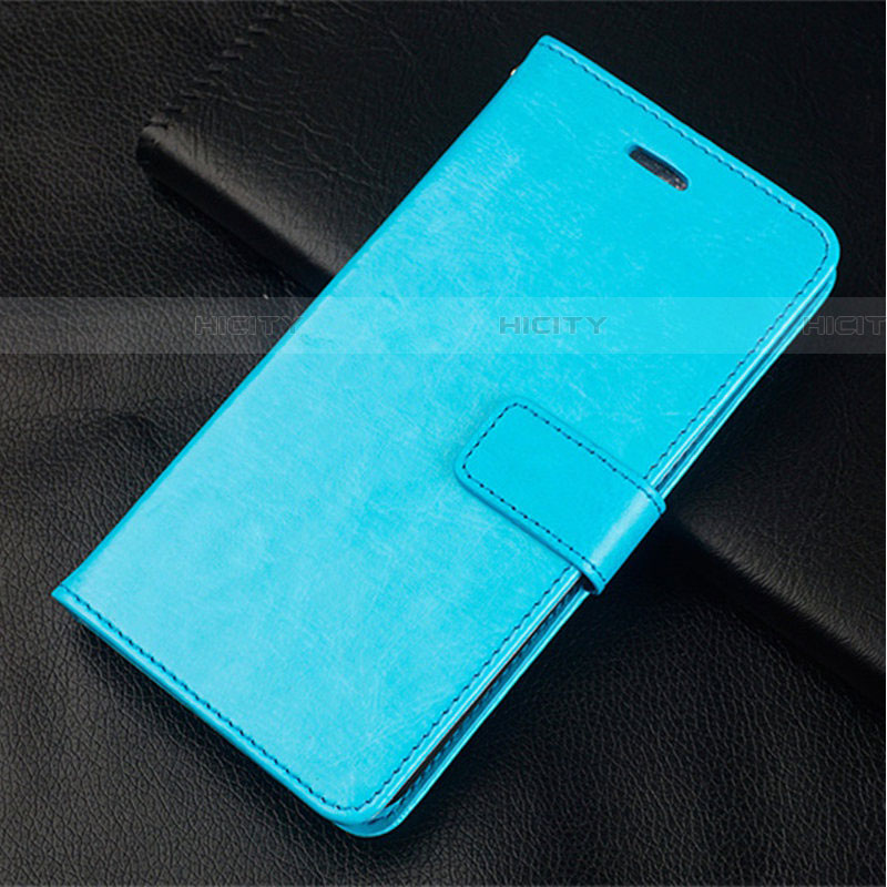 Handytasche Stand Schutzhülle Leder Hülle L02 für Xiaomi Mi 10 Pro Cyan