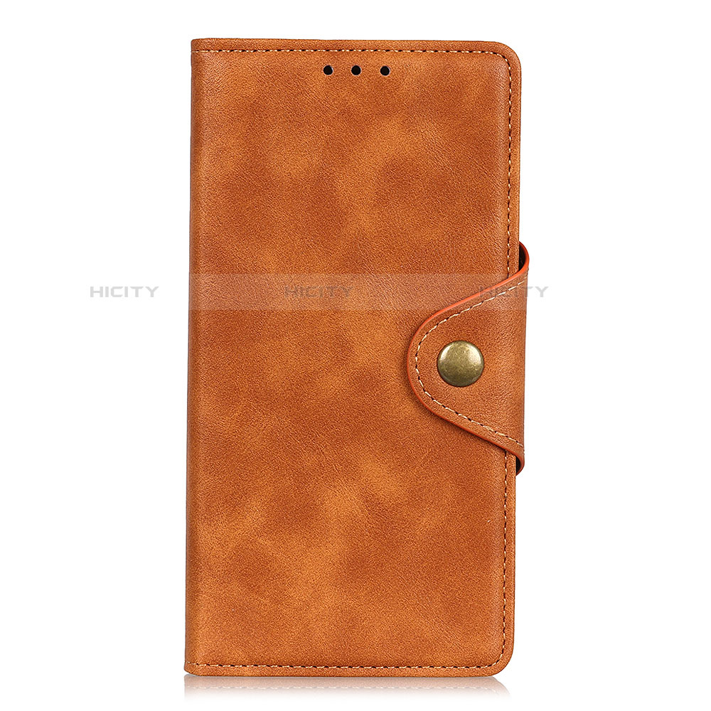 Handytasche Stand Schutzhülle Leder Hülle L03 für Alcatel 1C (2019) Orange