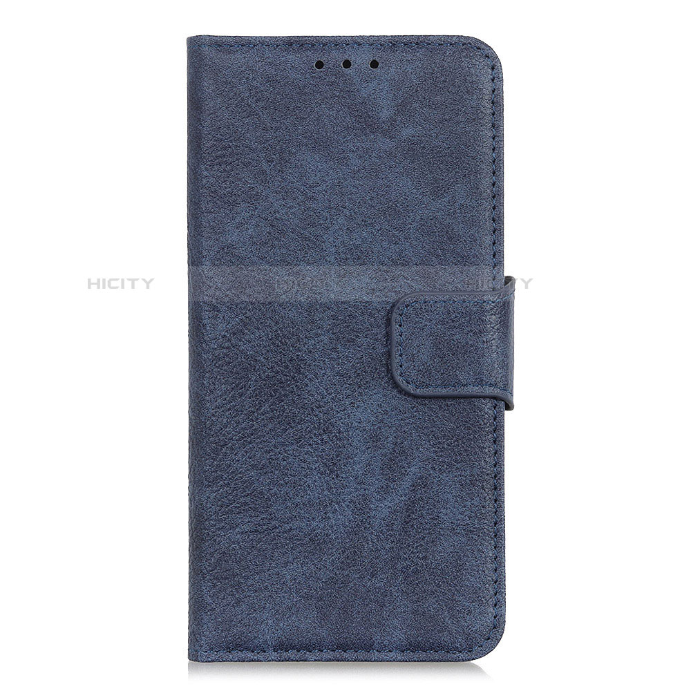 Handytasche Stand Schutzhülle Leder Hülle L03 für Alcatel 3 (2019) Blau