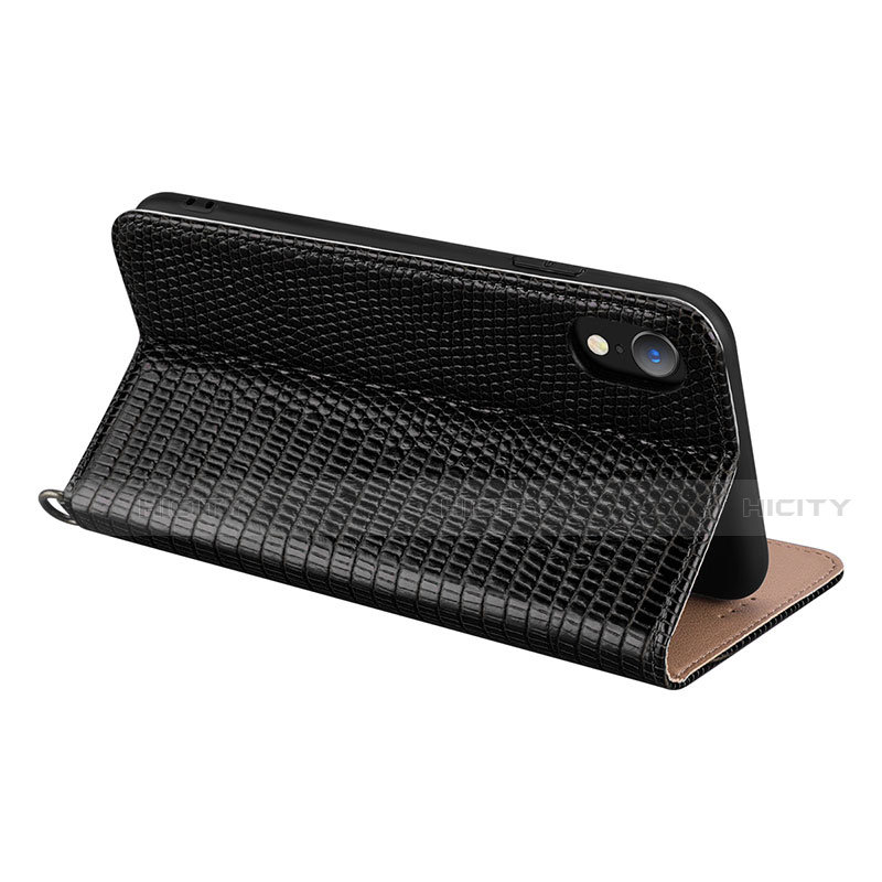 Handytasche Stand Schutzhülle Leder Hülle L03 für Apple iPhone XR